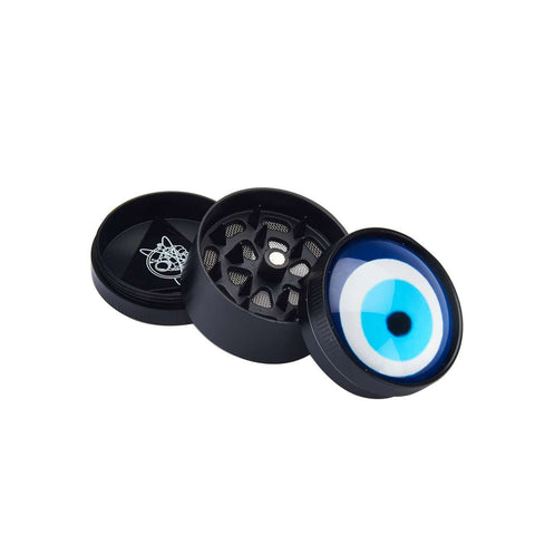 Grinder Evil Eye di Champ High 40mm 3 strati