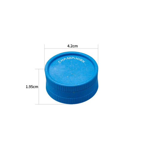 Champ High Grinder Hemp Plastic 2 Layers assortiert