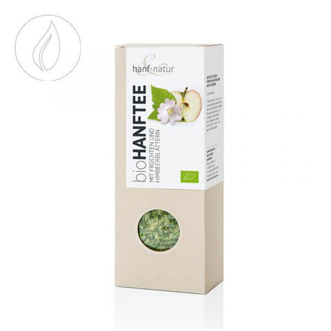 Hemp & Natur Organic hemp tea with fruits and raspberry leaves, loose 40g