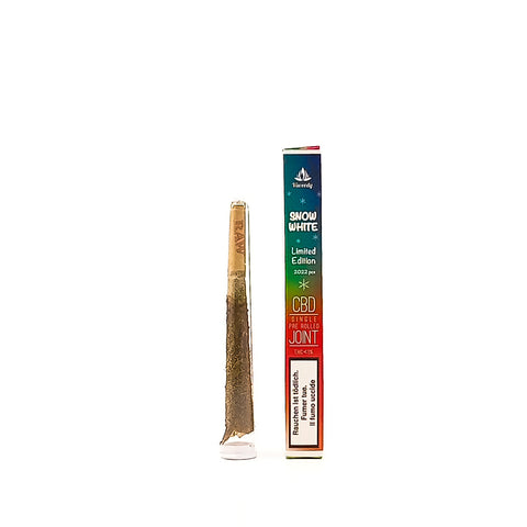 Pre rolled joint mit cbd extrakt und kief schweiz