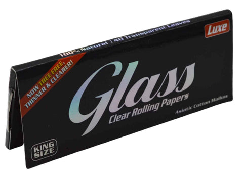 CBD & Räucherwerk Online Shop Schweiz | Glass King Size Transparent Cellulose Papers 1 Pack
findest du im Viweedy Store in Basel