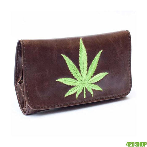 CBD & Räucherwerk Online Shop Schweiz | La Siesta Tabaktasche Hemp Leaf
findest du im Viweedy Store in Basel