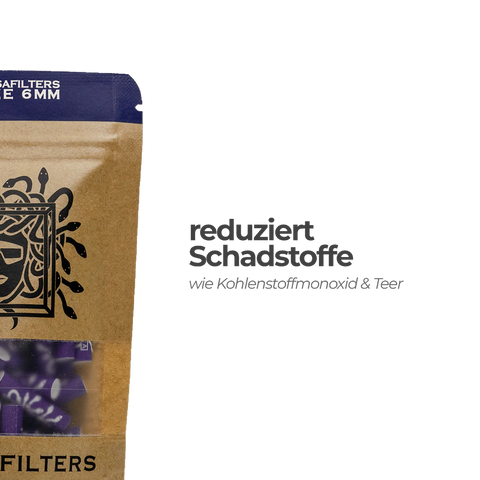 Medusa Filters - Hybrid Purple Aktivkohlefilter 50er