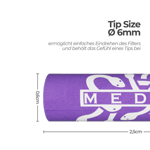 Medusa Filters - Hybrid Violet Aktivkohlefilter 50er