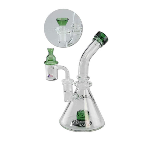 CBD & Räucherwerk Online Shop Schweiz | Blaze Kräuterbong inkl. Banger Carb Cap
findest du im Viweedy Store in Basel