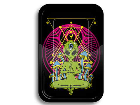 Mischschale Trippy Alien Rolling Tray Medium 175mm x 275mm