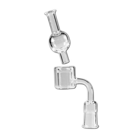 CBD & Räucherwerk Online Shop Schweiz | Glasbanger Set klarer Schliff mit Carb Cap 14.5mm
findest du im Viweedy Store in Basel