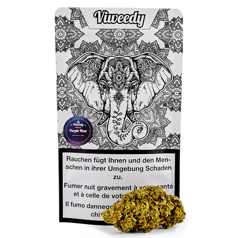 CBD & Räucherwerk Online Shop Schweiz | Viweedy Purple Haze CBD Indoor JETZT: MIT MEHR INHALT
findest du im Viweedy Store in Basel