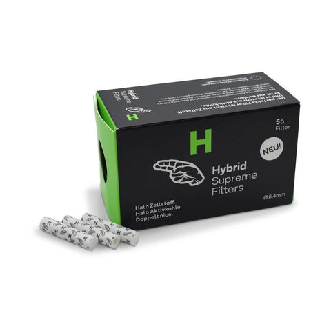 CBD & Räucherwerk Online Shop Schweiz | Hybrid Supreme Aktivkohlefilter - 6.4mm
findest du im Viweedy Store in Basel