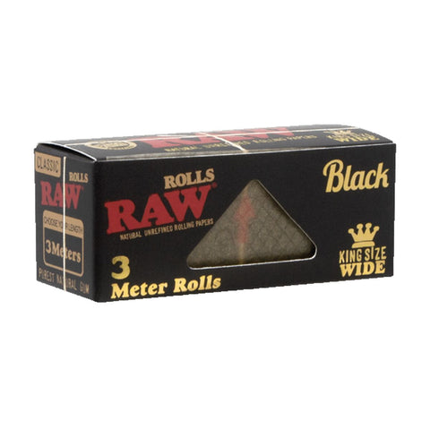 RAW Black Classic Rolls King Size 3 m