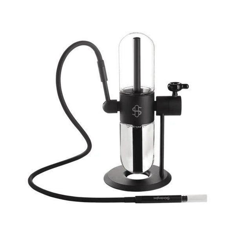 Hourglass Gravity Hookah Black