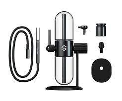 Hourglass Gravity Hookah Black