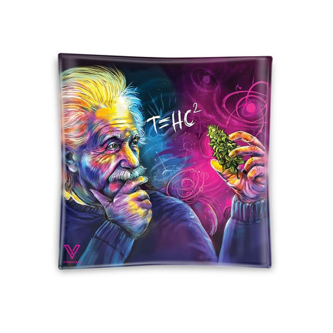 V Syndicate Glass Ashtray Einstein T=HC2