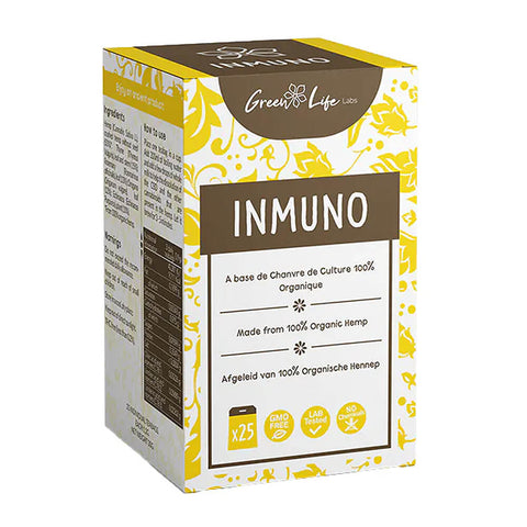 Green Life Organic Hemp Immuno Tea Single Bags