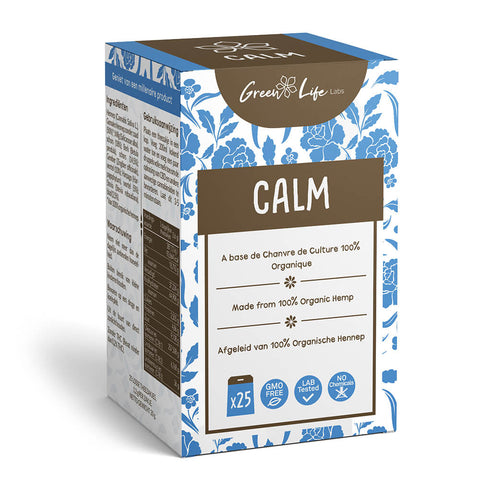 Green Life Organic Hemp Calm Tea Single Bags