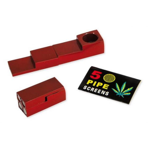 Purofeife Alu Magenetisch CLICK PIPE, 7.5CM