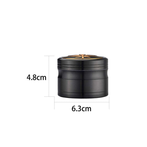 Grinder Golden Leaf by Champ High 63mm 4 Layers