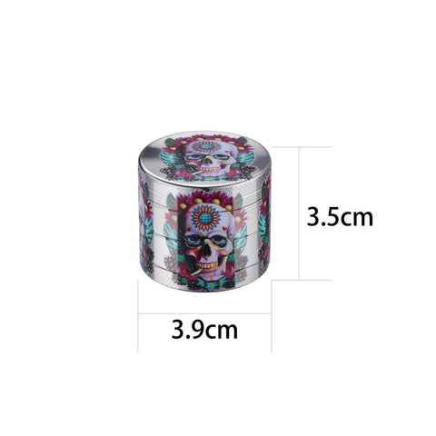 Grinder Mini Skull di Champ High 40mm 4 strati