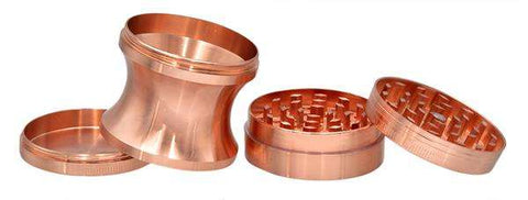 Grinder Metall Rosengold 52mm 4 Layers
