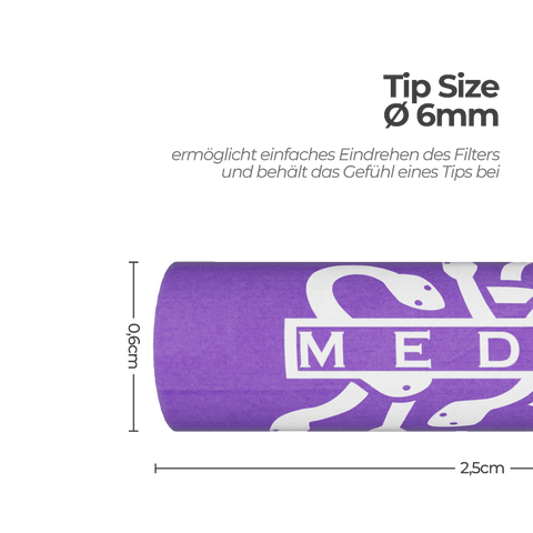 Medusa Filters - Hybrid Violet Aktivkohlefilter 250er