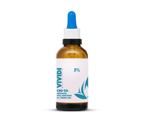 CBD Oil VIVIDI 5% Full Spectrum MCT Öl