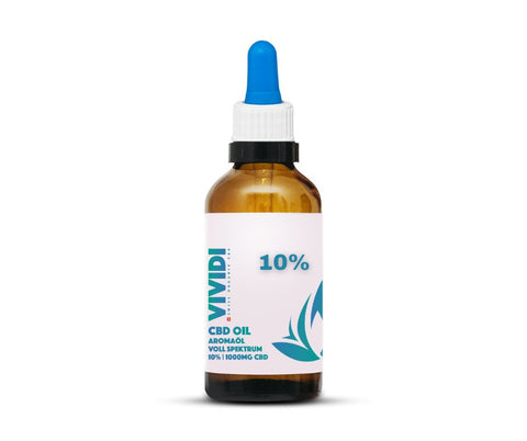 CBD Oil VIVIDI 10% Full Spectrum MCT Öl