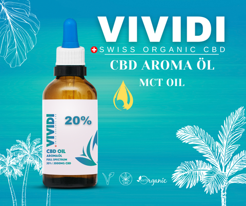 CBD Oil VIVIDI 20% Full Spectrum MCT Öl