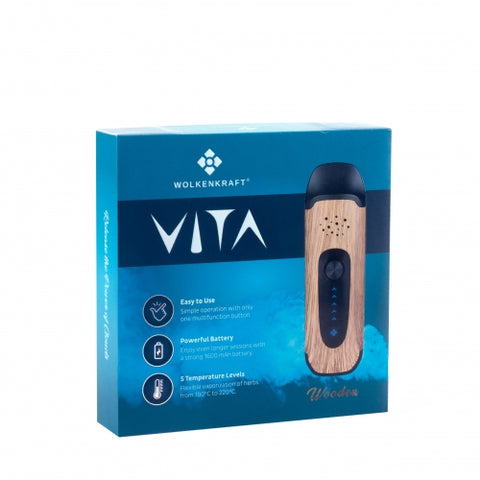 Wolkenkraft Vita Vaporizzatore in legno