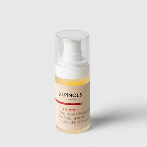 CBD & Räucherwerk Online Shop Schweiz | Alpinols The Booster CBD Gel Serum 30ml
 findest du im Viweedy Store in Basel