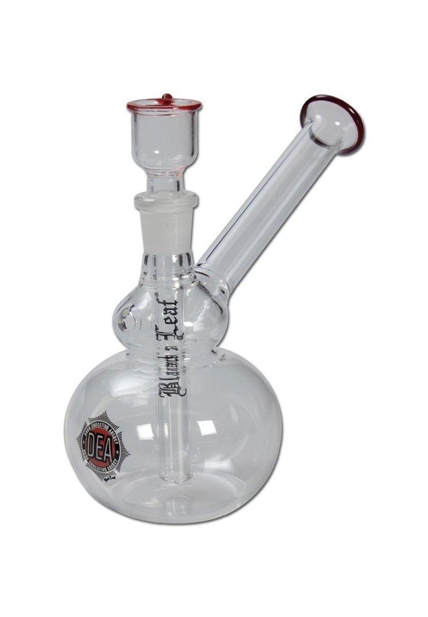 Black Leaf Oil Green Bong/Dab Rig with Drum Percolator • Buy Now