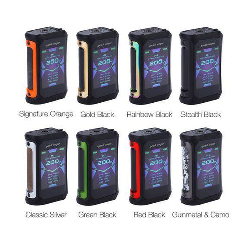 CBD & Räucherwerk Online Shop Schweiz | GeekVape - AEGIS X 200W TC Mod GOLD
findest du im Viweedy Store in Basel