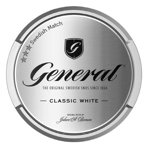 CBD & Räucherwerk Online Shop Schweiz | General White Snus
 findest du im Viweedy Store in Basel