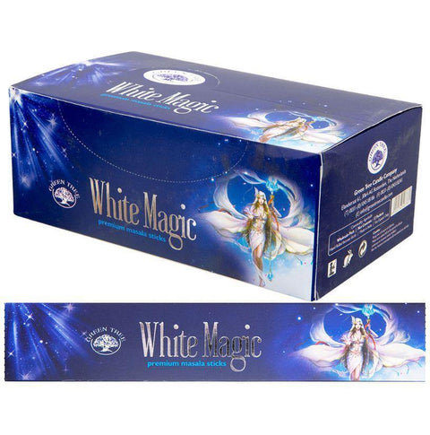 CBD & Räucherwerk Online Shop Schweiz | Green Tree Masala White Magic Räucherstäbchen
findest du im Viweedy Store in Basel