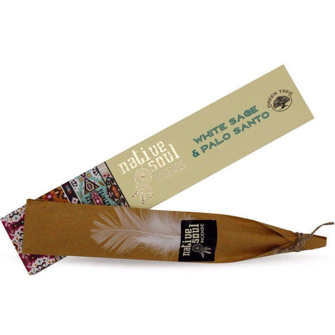 CBD & Räucherwerk Online Shop Schweiz | Green Tree Native Soul White Sage & Palo Santo Räucherstäbchen
findest du im Viweedy Store in Basel