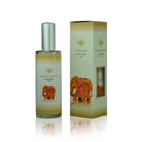 CBD & Räucherwerk Online Shop Schweiz | Green Tree Raumspray Sandalwood 100 ml
 findest du im Viweedy Store in Basel