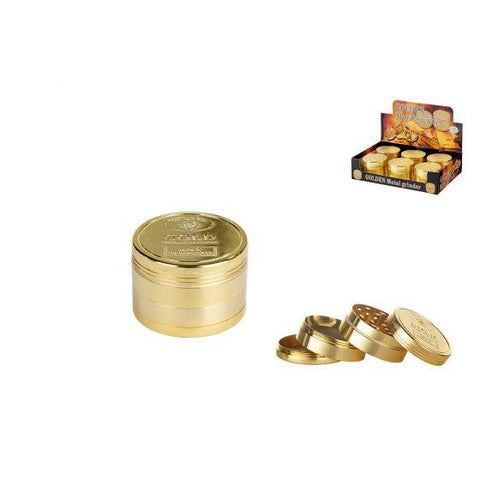 CBD & Räucherwerk Online Shop Schweiz | Grinder "Goldbarren"
 findest du im Viweedy Store in Basel