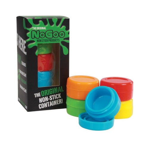 NoGoo Silikon-Container Glow in the Dark 5 stk.