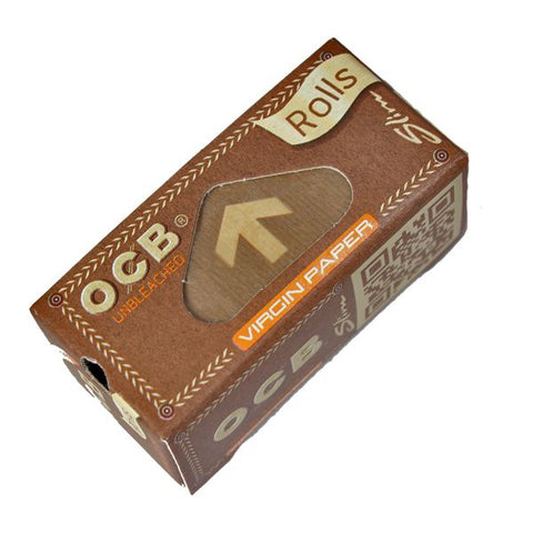 OCB Slim Virgin Rolls Unbleached