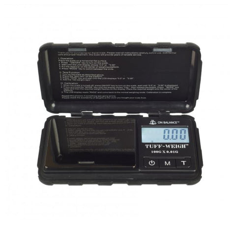 CBD & Räucherwerk Online Shop Schweiz | On Balance - Tuff-Weigh 100g in 0,01g Black
findest du im Viweedy Store in Basel
