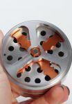 CBD & Räucherwerk Online Shop Schweiz | Propeller Aluminium Grinder 4-tlg. silber
 findest du im Viweedy Store in Basel