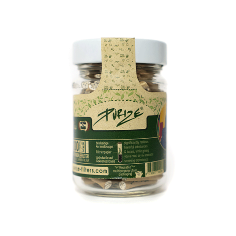 CBD & Räucherwerk Online Shop Schweiz | Purize Xtra Slim im Glas (100Stk.)
findest du im Viweedy Store in Basel