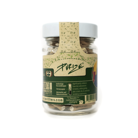 CBD & Räucherwerk Online Shop Schweiz | Purize Xtra Slim im Glas (100Stk.)
findest du im Viweedy Store in Basel