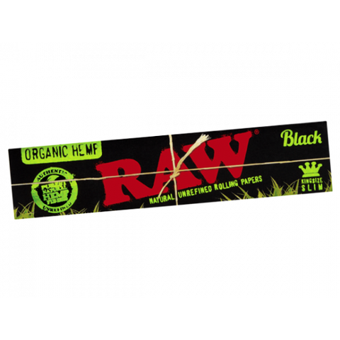 RAW Black Organic Papers KS Slim