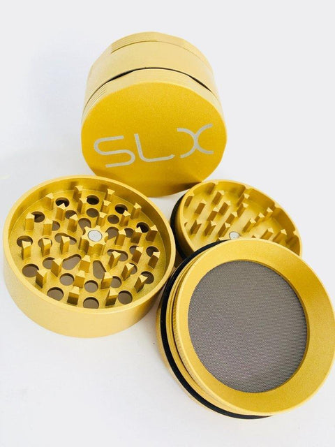 CBD & Räucherwerk Online Shop Schweiz | SLX - Grinder No Sticky Yellow Gold 62mm
findest du im Viweedy Store in Basel