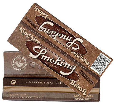 CBD & Räucherwerk Online Shop Schweiz | Smoking - Brown Kingsize Slim
findest du im Viweedy Store in Basel