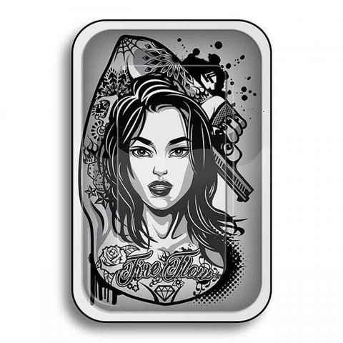 CBD & Räucherwerk Online Shop Schweiz | Tattoo Girl Rollingtray Medium 175mm x 275mm
findest du im Viweedy Store in Basel