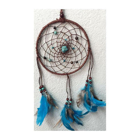 CBD & Räucherwerk Online Shop Schweiz | Traumfänger Blue Stone crystal Chakra OM by Green Tree
findest du im Viweedy Store in Basel