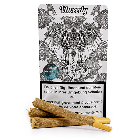 CBD & Räucherwerk Online Shop Schweiz | Viweedy Crushed Mix CBD Joints
 findest du im Viweedy Store in Basel