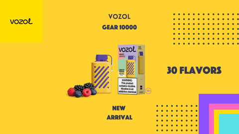 Vozol Gear 10000: Die Zukunft des Dampfens in der Schweiz - 30 verlockende Geschmacksrichtungen!