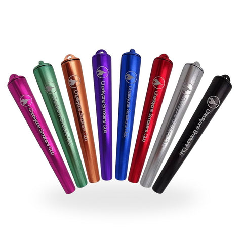 Kulu Cheekyone Joint Tube Aluminium in verschiedenen Farben zur sicheren, diskreten Aufbewahrung.